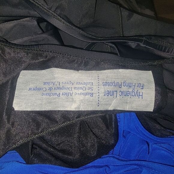 MAGICSUIT Nwot Aubrey Draped Halter One-Piece Swimsuit Cobalt 14 - Picture 11 of 11